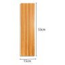 10 Painel MDF Placa Madeira Ripada Freijó Revestimento de Parede 53x15cm - 3