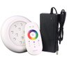 Kit Luminaria Piscina Rgb +controle Touch Screen Led +fonte - 1