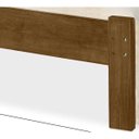 Ver imagem 4 de Cama Casal em Madeira Macica Lara Imbuia Atraente Moveis