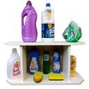 Ver imagem 2 de Nicho Organizador de Lavanderia Prateleira para Produtos de Limpeza Área de Serviço MDF 55Cc