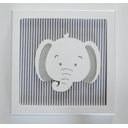 Ver imagem 3 de Kit 04 Quadros Tema Safari Quarto Infantil Bebê Decoração Parede D197 Maternidade Cinza Leão Zebra