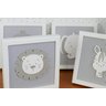Kit 04 Quadros Tema Safari Quarto Infantil Bebê Decoração Parede D197 Maternidade Cinza Leão Zebra - 2
