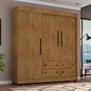 Ver imagem 1 de Guarda Roupa Casal Ambiente COR2234 Freijó - Araplac