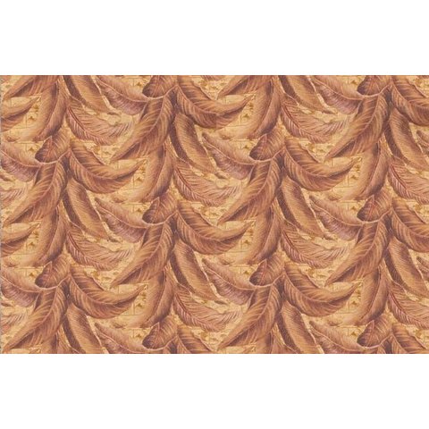 Papel de Parede Folhagem Injetado - Pp277-2 Rolo de 5m2
