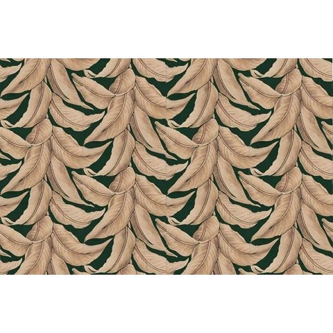 Papel de Parede Folhagem Injetado - Pp277-3 Rolo de 5m2