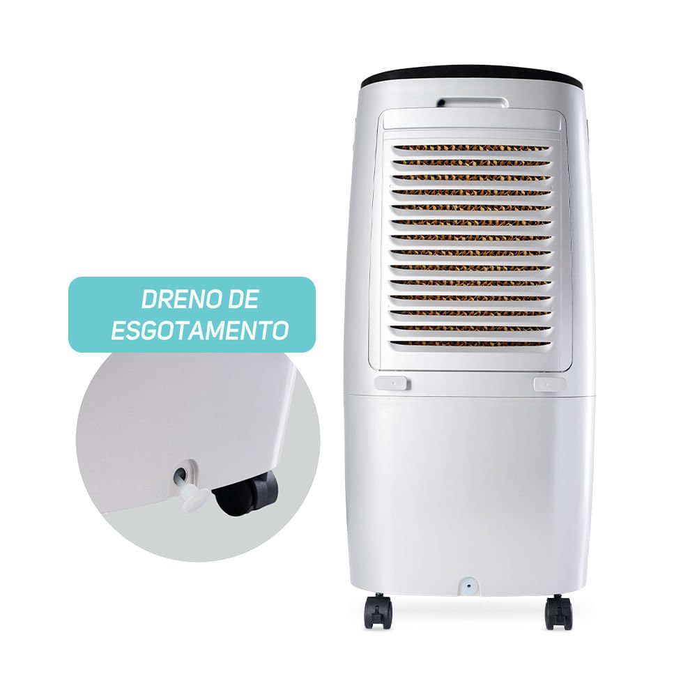 Wap Climatizador de Ar Air Protect e Polishop Ventilador de Coluna 8 Pas | 127v - 4