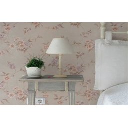 Papel de Parede Floral Alto Relevo - Pp264 Rolo de 10m2 - 5