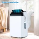 Ver imagem 6 de Takywep Ar-condicionado Portátil 12.000 Btus 3 em 1 115v Branco