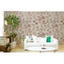 Ver imagem 5 de Papel de Parede Floral Alto Relevo - Pp257 Rolo de 10m2