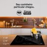 Cooktop de Indução Cinco Bocas Eos Freezone Due Preto 9800w Eci05epf 220v - 5