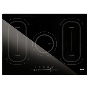 Cooktop de Indução Cinco Bocas Eos Freezone Due Preto 9800w Eci05epf 220v