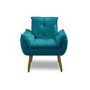 Ver imagem 5 de Kit 2 Poltronas Decorativas Opala Recepção Luxo Confortável