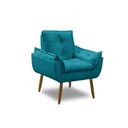 Ver imagem 4 de Kit 2 Poltronas Decorativas Opala Recepção Luxo Confortável