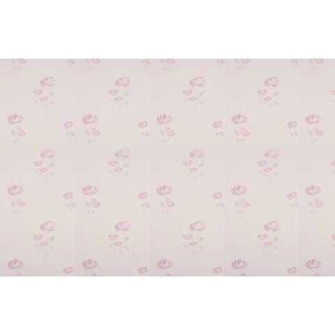 Papel de Parede Floral Rose - Pp147 Rolo de 5m2