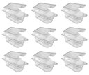 Ver imagem 1 de Conj 20 Cuba Gastronômica Policarbonato GN 1/9X65 mm com tampa com abertura