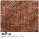 Ver imagem 5 de Poltrona Decorativa Agnes Base Giratória Linhão Aveludado Terracota - Nexta Casa