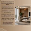 Ver imagem 7 de Poltrona Orgânica Giratoria Redonda Sala Venus Confortável Elegante Sapatas Plásticas Linho