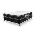 Ver imagem 1 de Cama Box Casal Castor Black e White Air Double Face D33 138x188x54 + Box Castor