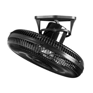 Ventilador de Teto Venti-Delta Premium 360 50cm com Grade de Plástico Preto Bivolt