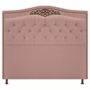 Ver imagem 1 de Cabeceira Imperio 100 cm Suede Rosê