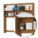 Ver mais imagens de Guarda Roupa Casal Modulado Sevilha 5 e 2 Portas 8 Gavetas com Cama Casal Carioca Móveis