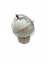 Ver imagem 2 de Globo Terrestre Decorativo em Metal e Mámore Prata 18cm 15551-pl