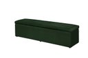 Ver imagem 1 de Calçadeira Baú 100 cm Suede Verde
