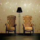 Ver mais imagens de Papel de Parede Arabesco Eiffel - Pp214 Rolo de 7m2