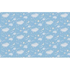Papel de Parede Infantil Céu Happy World - Pp200 Rolo de 5m2