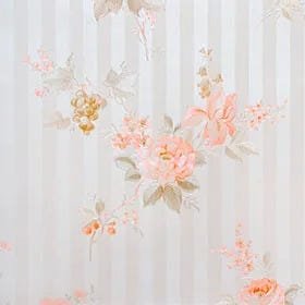 Papel de Parede Listrado Floral Landscape - PP192 Rolo de 5m2 - 6