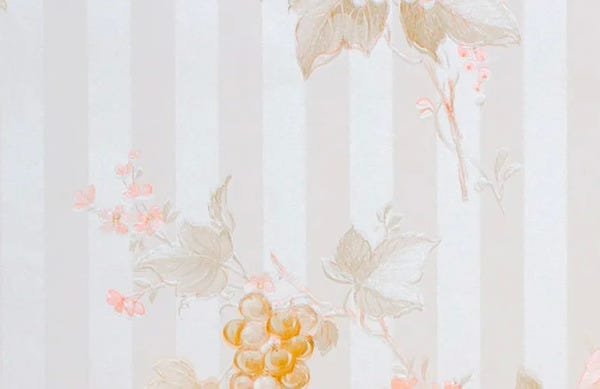 Papel de Parede Listrado Floral Landscape - PP192 Rolo de 5m2 - 3