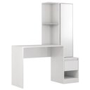Ver imagem 1 de Escrivaninha Com Armário 1 Porta 1 Gaveta Office Morada D02 Branco - Mpozenato