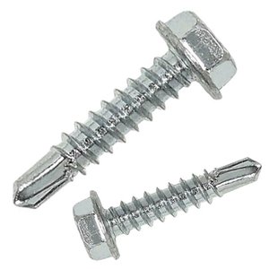 Parafuso Sextavado Autobrocante 5,5 X 25 Zinco - 300pçs