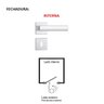 KIT PORTA PRONTA PRIMER - 210X82CM - ABERTURA ESQUERDA - 4