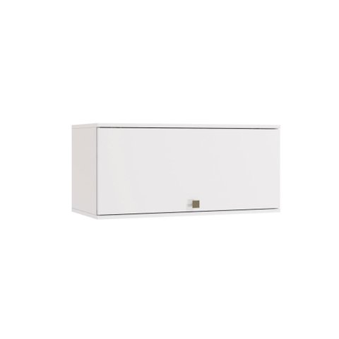 Armário Aéreo Celeste Kappesberg 100% Mdf 1 Porta Basculante Branco 80cm