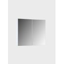 Ver imagem 3 de Armário para Banheiro com Espelho 80cm Mdf Branco - On Móveis