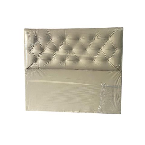 Cabeceira de Cama Queen: Corino Bege
