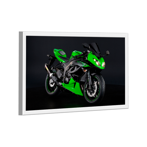 Quadro Kawasaki Ninja Verde -- BR ARTES