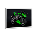 Ver imagem 1 de Quadro Kawasaki Ninja Verde -- BR ARTES