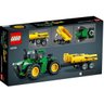 Lego Technic 42136 Trator John Deere 4wd Reboque 390 Pcs - 2