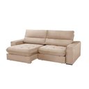 Ver imagem 3 de Sofá Aspem Linho 02 Módulos de 90cm B25cm Meu Sofá Online A226 Linho Bege