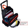 Kit Conjunto Mochila Escolar Infantil Menino Futebol Bola Rodinha Grande com Lancheira Térmica - Pre - 3