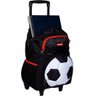 Kit Conjunto Mochila Escolar Infantil Menino Futebol Bola Rodinha Grande com Lancheira Térmica - Pre - 5