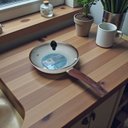 Ver imagem 2 de Frigideira 24 Cm Nanoceromico Tampa,espatula Dura Marmore Utensilios do Chef