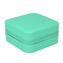 Ver imagem 4 de Estojo Caixinha Porta Joias Pequeno Compacto com Fecho:Verde
