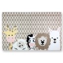 Ver imagem 2 de Tapete Quarto Infantil Savana Antiderrapante e Antialérgico