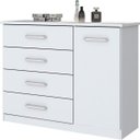 Ver imagem 2 de Cômoda 4 Gavetas 1 Porta Magno Henn