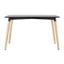 Ver imagem 4 de Conjunto de Mesa Eames 120 X 80cm Preto + 4 Cadeiras Eames Botonê