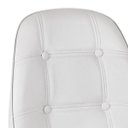 Ver imagem 3 de Conjunto Mesa Retangular 120 X 80cm Branco + 4 Cadeiras Eames Eiffel Botonê Cinza Claro