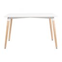 Ver imagem 6 de Conjunto Mesa Retangular 120 X 80cm Branco + 4 Cadeiras Eames Eiffel Botonê Cinza Claro
